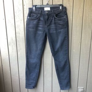 Current/Elliott Denim With Lace up Ankles